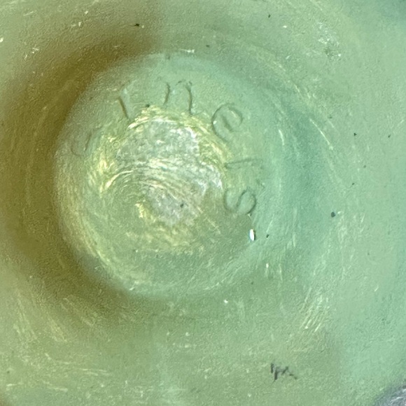 🌟HP🌟VTG 1970s Arnel's Green Ceramic Neoclassical Planter Urn Made in USA - Picture 9 of 12